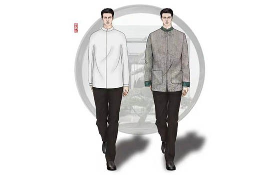新中装定制-禅茶服定制-制服设计定制-图案定制-厦门姝婕设计