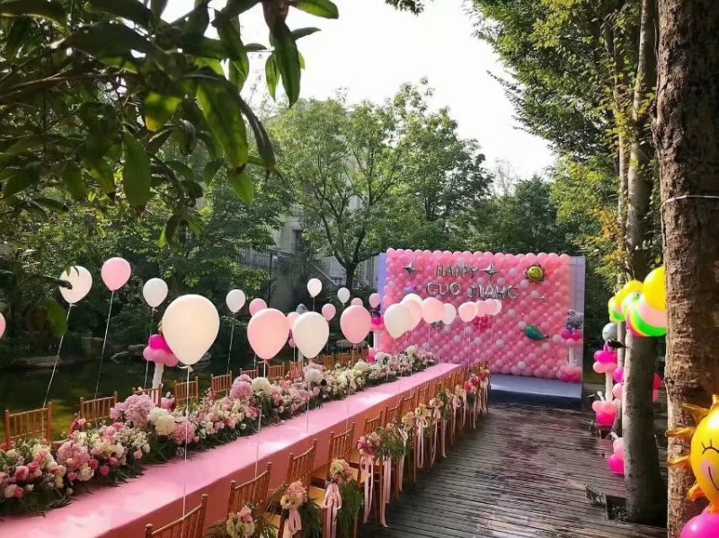 厦门生日气球策划布置庆典布置求婚表白布置ktv酒店气球布置