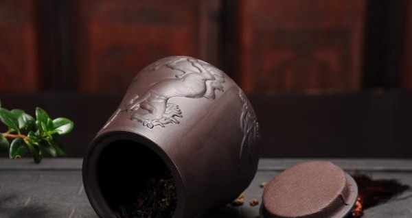 全新 粗陶/黑陶 茶叶罐/密封罐，自家工厂生产