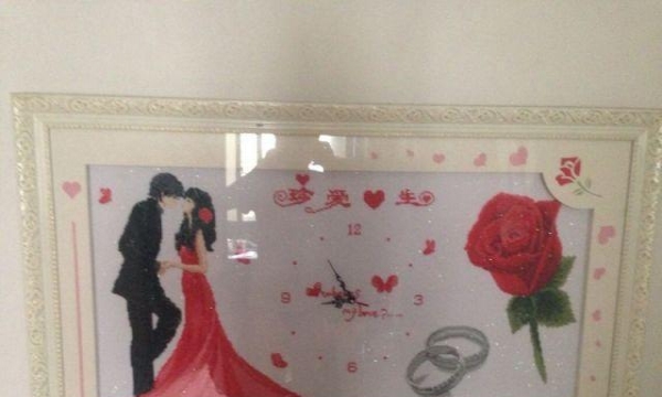 因要回家十字绣就便宜卖了800元