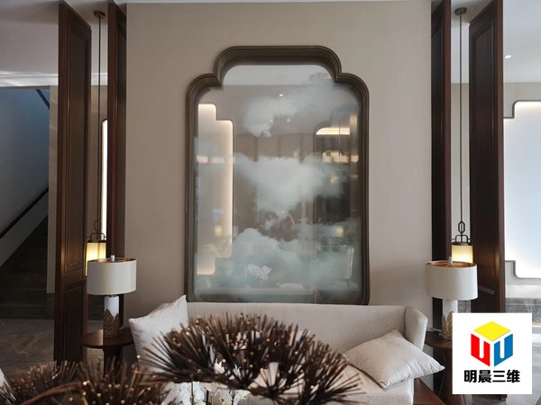 厦门内雕导光玻璃