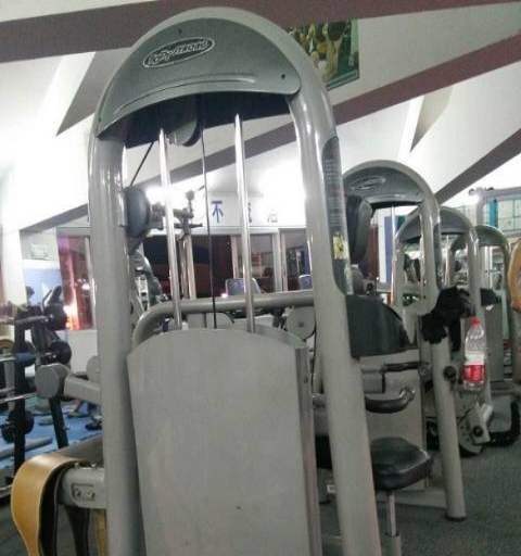 纯商用的肱三头肌和胸大肌训练器 九层半新