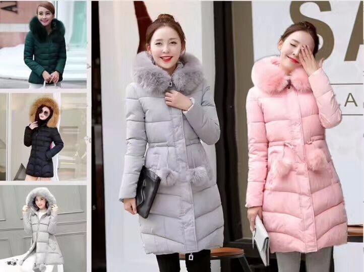 便宜羽绒服批发厂家 时尚女装羽绒棉衣批发 库存尾货羽绒服批发