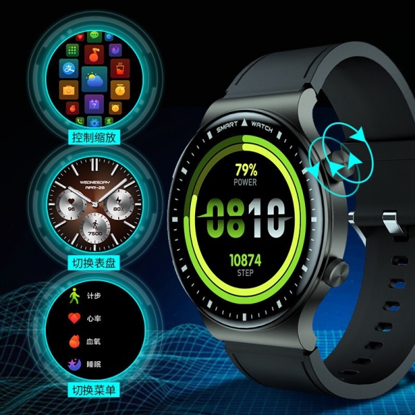 Jeep 智能手表蓝牙通话运动成人电子表防水手环...