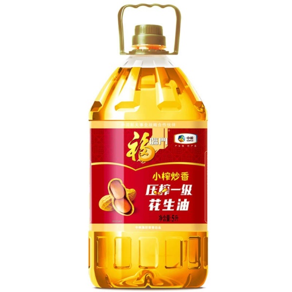 福临门 食用油 小榨炒香压榨一级花生油 物理压榨 中粮出品 新老
