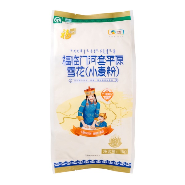 福临门河套平原雪花小麦粉1kg